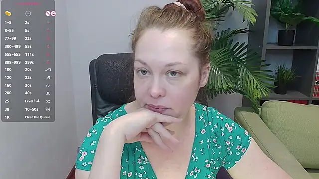 Snapshot of CutieGinger chatting on October 1, 2025, 6:12 pm CutieGinger online show from October 1, 2025, 6:12 pm