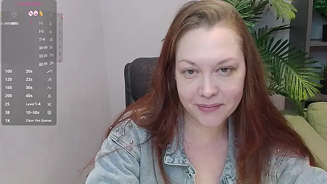 Snapshot of CutieGinger chatting on October 4, 2025, 4:19 pm CutieGinger online show from October 4, 2025, 4:19 pm