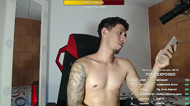 stevenSEX123 online show from May 14, 2026, 3:03 am
