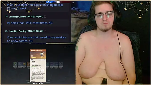 CryptidIndrid online show from January 25, 2025, 12:48 am