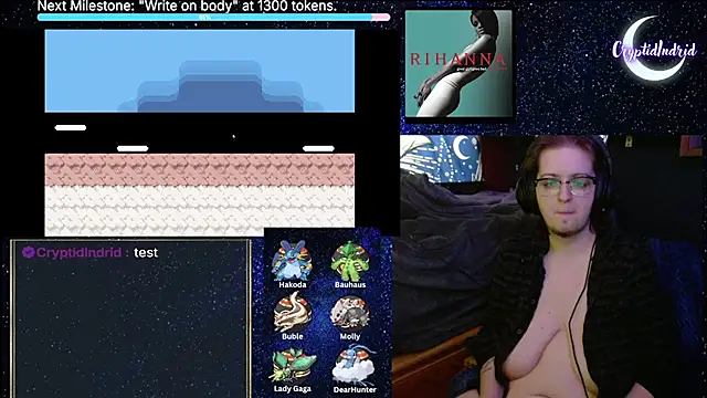 CryptidIndrid online show from December 21, 2024, 9:47 pm