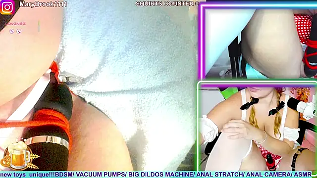 MaryBrook1 online show from September 22, 2025, 8:37 pm