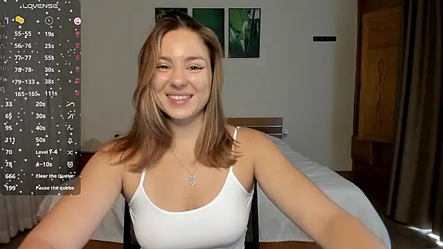 ThreeshaWhite online show from March 13, 2026, 2:05 am