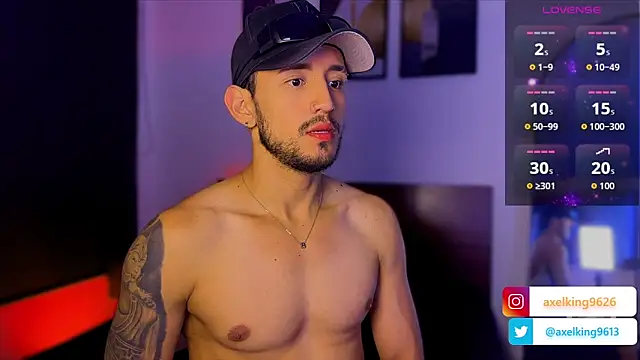 Snapshot of AxelKing1326 chatting on February 19, 2026, 11:56 pm AxelKing1326 online show from February 19, 2026, 11:56 pm