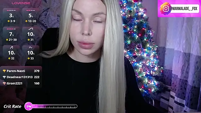 Marmalade Fox online show from November 27, 2025, 11:21 am