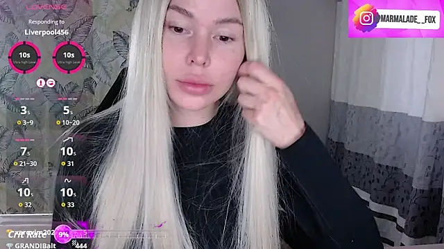 Marmalade Fox online show from November 9, 2025, 8:51 am