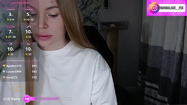 Snapshot of Marmalade_Fox chatting on February 12, 2026, 4:51 pm Marmalade Fox online show from February 12, 2026, 4:51 pm