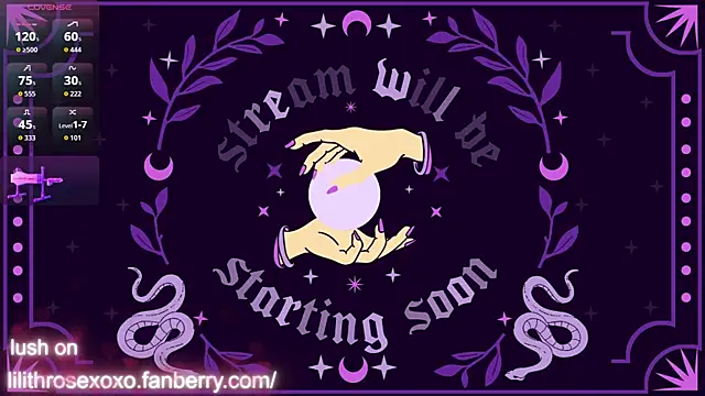 lilithrosexoxo online show from April 19, 2026, 3:46 pm