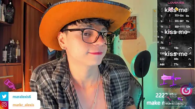 marckalexis online show from July 15, 2026, 9:00 pm