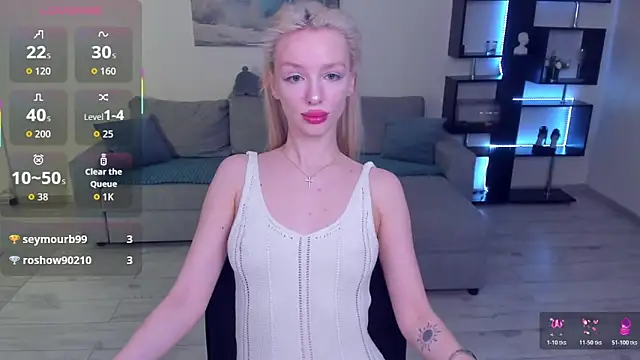 AleksaBlonde online show from March 5, 2026, 5:15 am