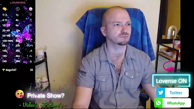 RealManHaveHairy online show from March 23, 2026, 6:19 pm