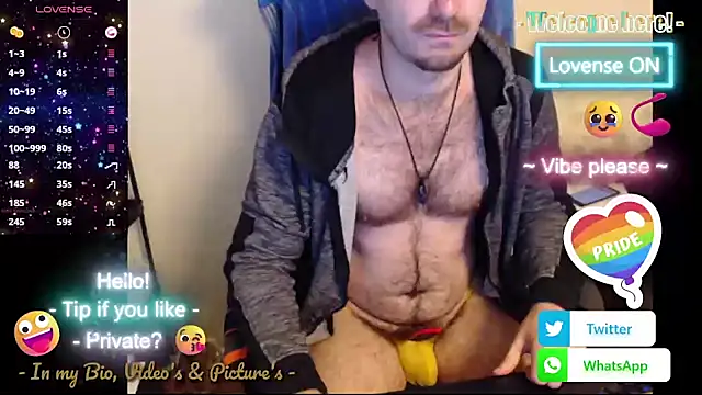 RealManHaveHairy online show from November 7, 2025, 4:50 am