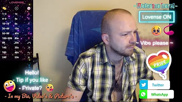 RealManHaveHairy online show from November 20, 2025, 5:30 am