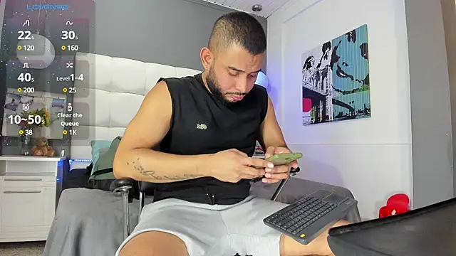 Snapshot of THIAGOXBIG chatting on March 18, 2025, 8:26 pm THIAGOXBIG online show from March 18, 2025, 8:26 pm