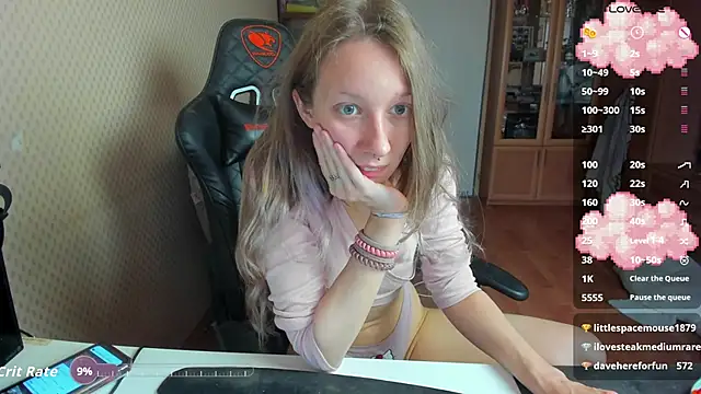 cutieMila online show from October 1, 2025, 7:24 am