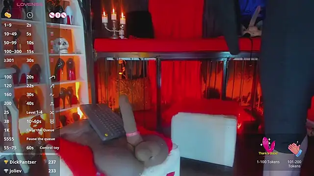 MistressAndre online show from March 6, 2025, 2:51 am