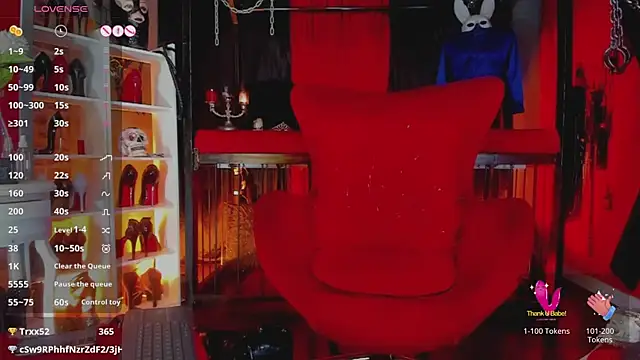 MistressAndre online show from March 2, 2025, 10:45 pm