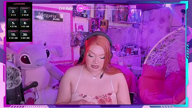 Snapshot of MegariaB chatting on March 9, 2025, 4:38 am MegariaB online show from March 9, 2025, 4:38 am