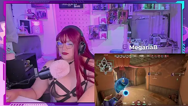 Snapshot of MegariaB chatting on October 2, 2025, 3:10 am MegariaB online show from October 2, 2025, 3:10 am