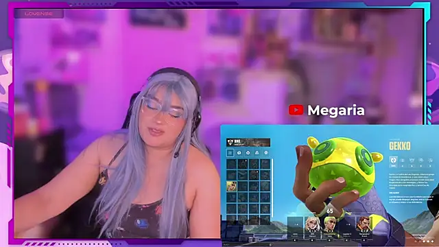 MegariaB online show from December 4, 2025, 3:49 am