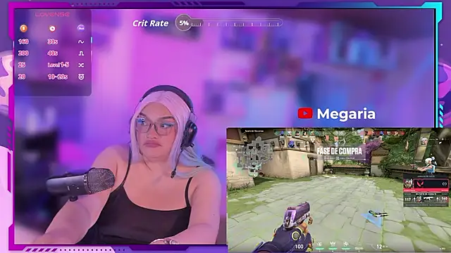 Snapshot of MegariaB chatting on February 21, 2026, 4:36 am MegariaB online show from February 21, 2026, 4:36 am