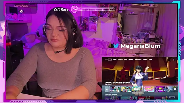 Snapshot of MegariaB chatting on November 11, 2025, 4:29 am MegariaB online show from November 11, 2025, 4:29 am