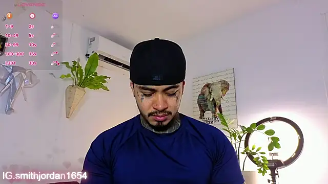 JordanSmiith  online show from November 22, 2025, 8:40 pm