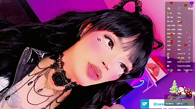 Snapshot of sweettdoll_scarlett chatting on December 22, 2024, 5:01 am sweettdoll scarlett online show from December 22, 2024, 5:01 am