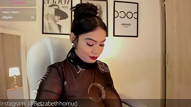 Snapshot of BetzabethHomud0 chatting on December 1, 2024, 7:41 pm BetzabethHomud0 online show from December 1, 2024, 7:41 pm