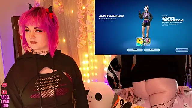 Snapshot of Angel-Lewd-Cake chatting on November 13, 2025, 7:45 am Angel-Lewd-Cake online show from November 13, 2025, 7:45 am