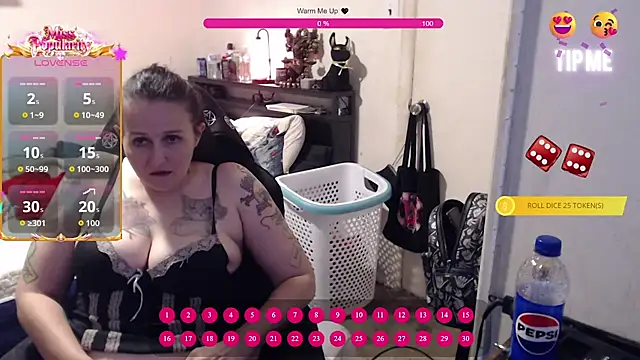 Demonicmiss online show from May 24, 2026, 12:38 pm