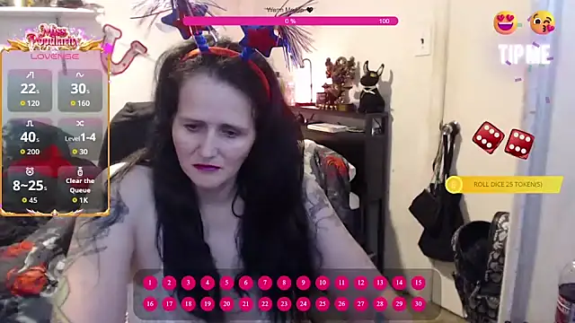 Demonicmiss online show from May 25, 2026, 12:15 pm
