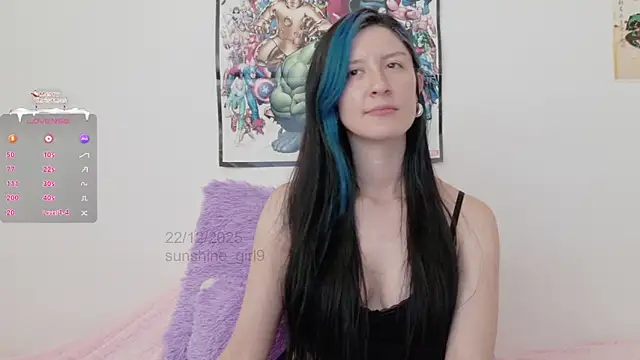 sunshine girl9 online show from December 22, 2025, 8:31 pm