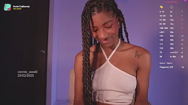 connie west0 online show from February 25, 2025, 10:09 pm