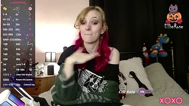 EllieeRose online show from January 14, 2026, 11:41 pm