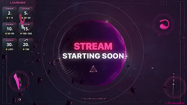 SugarHigh34 online show from February 9, 2026, 8:40 pm