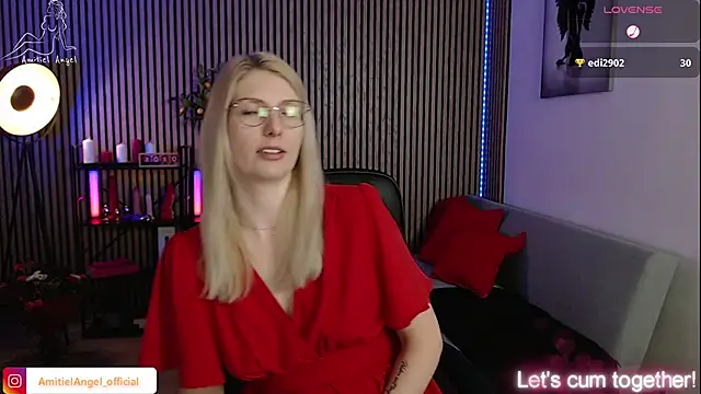 Amitiel Angel online show from March 21, 2025, 8:18 pm