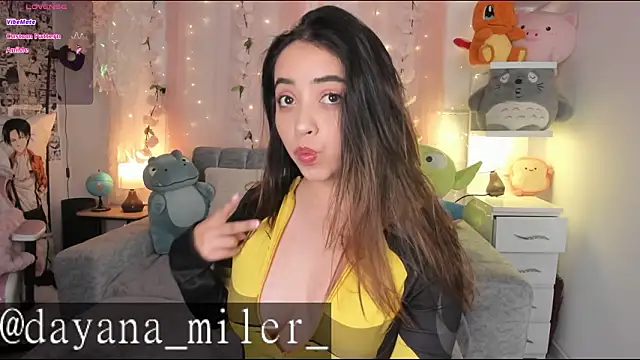  dayana miler online show from March 25, 2026, 1:10 pm