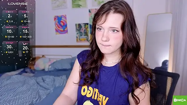 HanahCute online show from October 28, 2025, 12:11 am