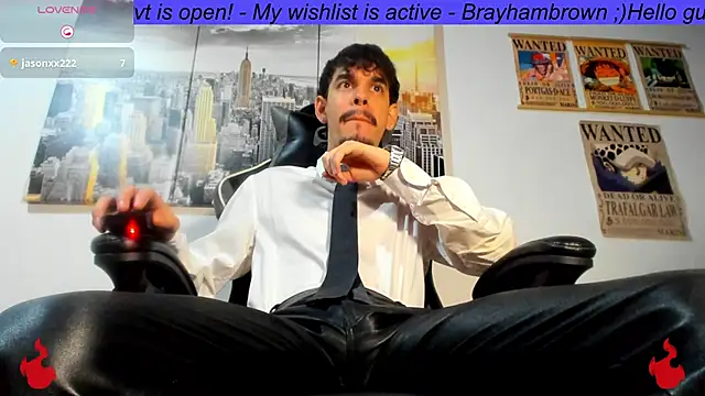 BRAYHAMBROWN online show from May 13, 2026, 5:47 am