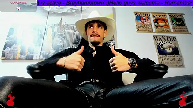 BRAYHAMBROWN online show from May 20, 2026, 4:20 am