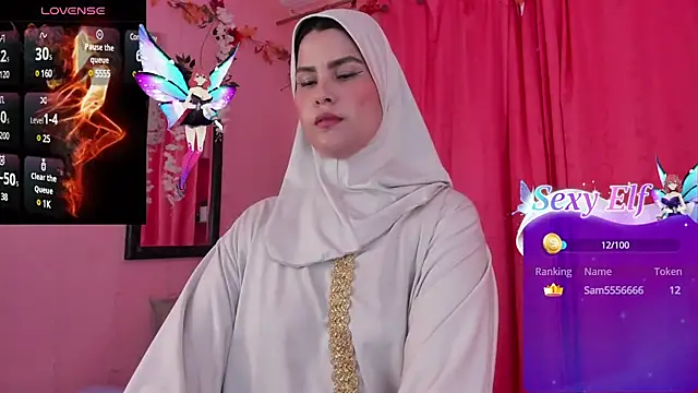 AishaAmin  online show from March 15, 2025, 3:18 am