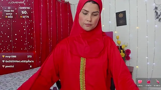 AishaAmin  online show from March 12, 2025, 5:07 pm