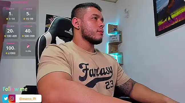 Snapshot of Marco_diaz1 chatting on March 13, 2025, 9:05 pm Marco diaz1 online show from March 13, 2025, 9:05 pm