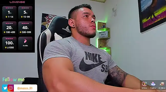 Snapshot of Marco_diaz1 chatting on February 18, 2025, 12:26 am Marco diaz1 online show from February 18, 2025, 12:26 am