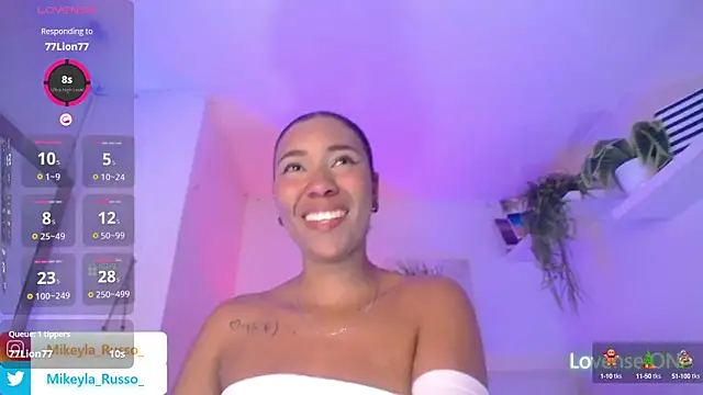 Snapshot of Mikeyla-Russo chatting on January 6, 2025, 9:32 pm Mikeyla-Russo online show from January 6, 2025, 9:32 pm