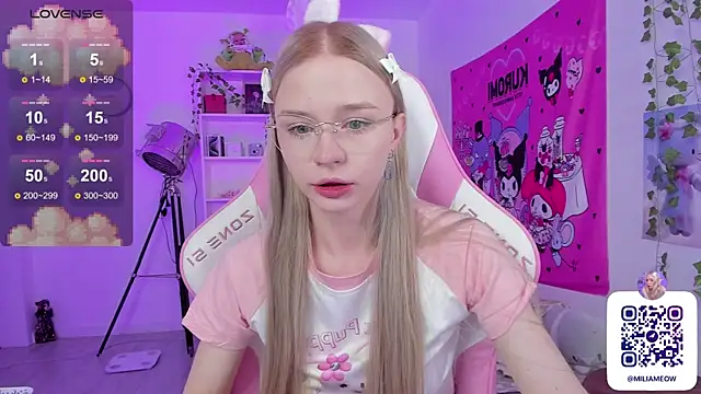 Milia Parker online show from February 14, 2025, 5:41 am