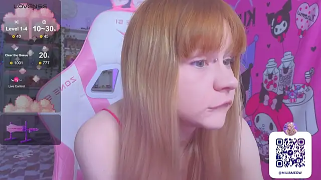 Milia Parker online show from September 11, 2025, 7:58 pm