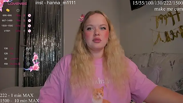 HANNA MONTANAS online show from May 23, 2026, 7:02 pm