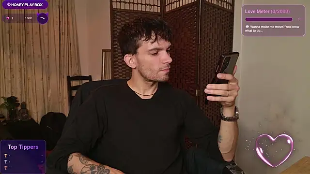 Snapshot of JackDesFeux chatting on July 18, 2026, 1:03 am JackDesFeux online show from July 18, 2026, 1:03 am